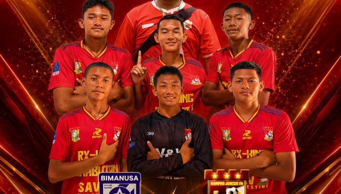 Sore Ini, Kampar Junior FA Jalani Laga Quarter-Final Vs Bima Nusa di Piala Soeratin U-17 Zona Riau 2026