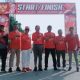 Semarak HUT RI ke-81, Ribuan Masyarakat dan Pelajar se-Kecamatan Kampa Ikuti Gerak Jalan Sehat