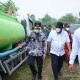 Bupati Kampar Bersama Menteri Lingkungan Hidup Tinjau Lokasi Karhutla di Kecamatan Tambang