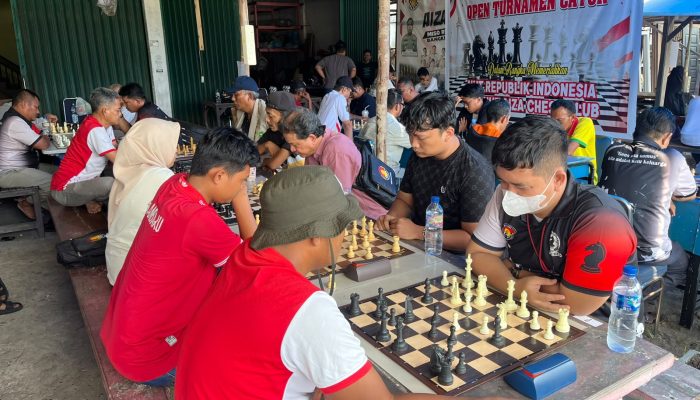Aiza Chess Club Hadirkan Pecatur dari Riau hingga Sumbar dan Medan