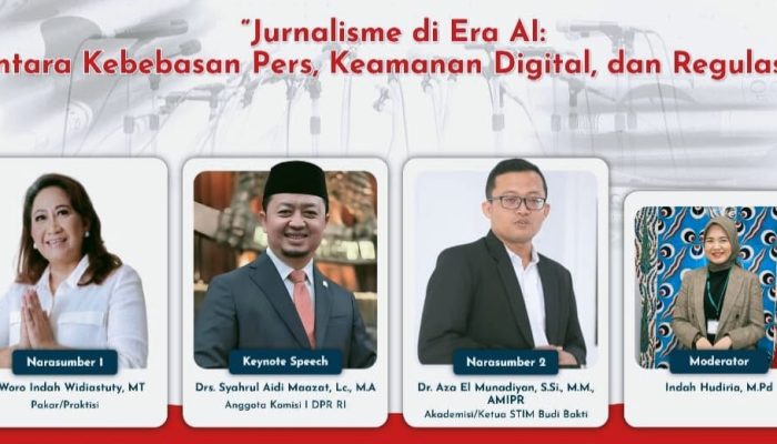 Pers di Era AI, H.Syahrul Aidi Dorong Penguatan Regulasi dan Kompetensi Pers