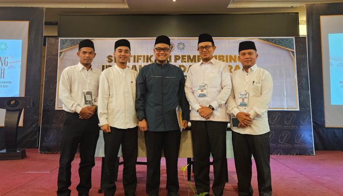 Penyuluh Agama Islam Bangkinang Kota Iskandar, M.E.Sy Ikuti Sertifikasi Pembimbing Ibadah Haji dan Umrah
