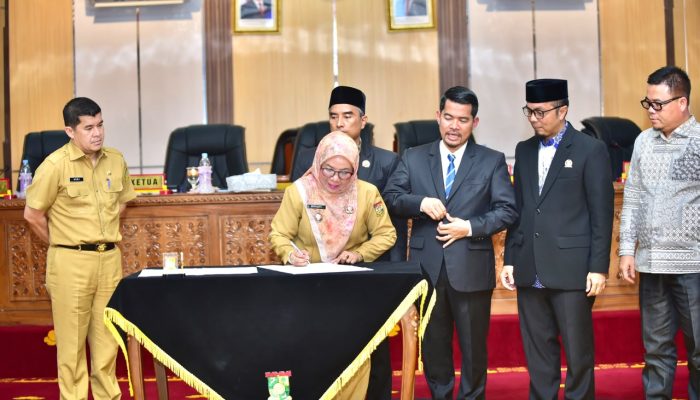 Rapat Paripurna DPRD, Wabup Kampar Sebut Anak-Anak di Wilayah Pelosok Harus Dapat Akses Pendidikan Yang Layak.