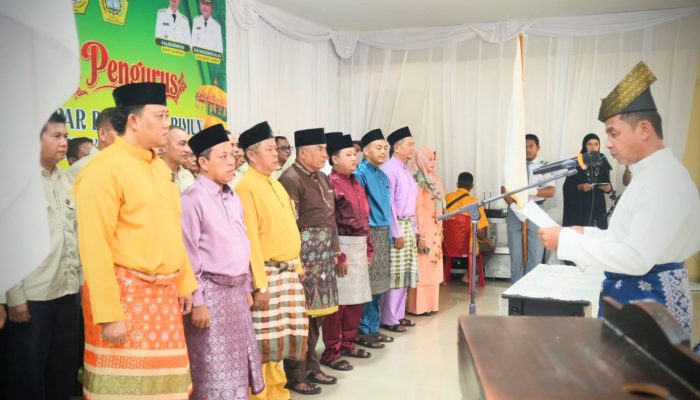 Bupati Kampar Lantik Pengurus KKBK Periode 2026–2029, Agus Safitra Apresiasi Dukungan Pemkab Kampar