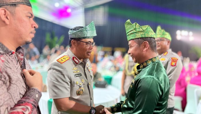 Kenal Pamit Kapolda Riau, Bupati Kampar Ahmad Yuzar Tegaskan Komitmen Sinergi Pemkab Kampar dan Polri