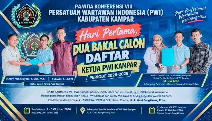 Menjelang Konferensi PWI Kampar: Ketika Manuver Mengencang, Integritas Menjadi Taruhan