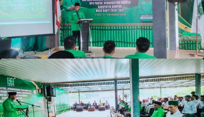 Dilantik Ketua DPC PKB Kampar Periode 2026–2031, Ahmad Yuzar Siap Emban Amanah dan Besarkan Partai
