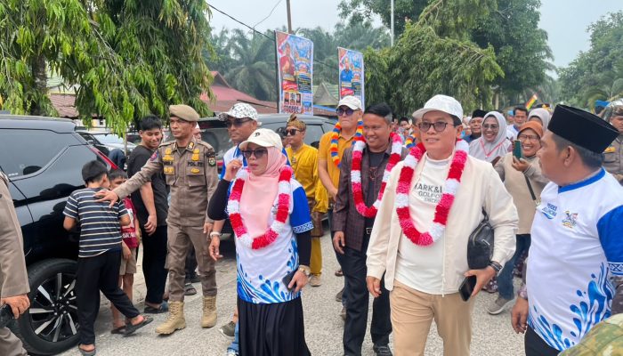 Lestarikan Tradisi, Dongkrak Ekonomi, Misharti Dorong Pacu Sampan Buluh Cina